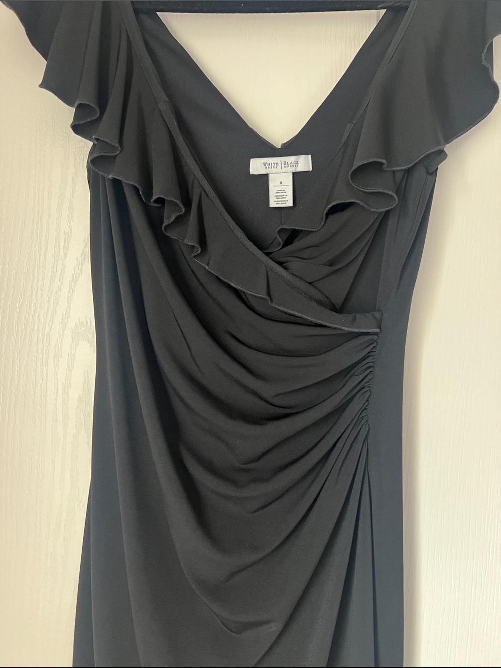 White House Black Market Little Black Dress Size 8